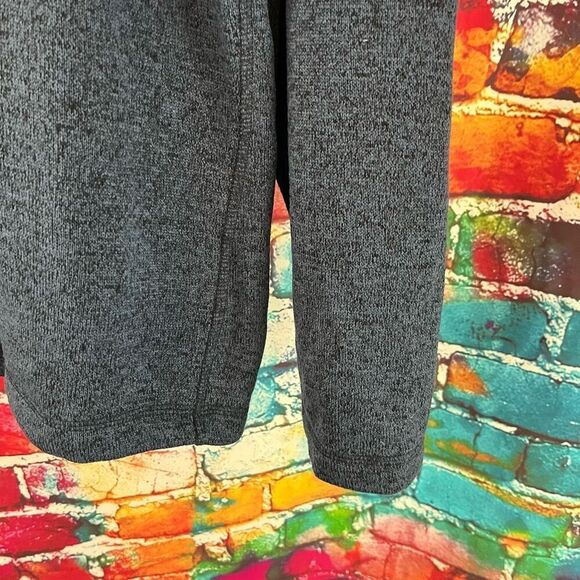 Eddie Bauer Fleece Lined 1/2 Zip Mock Neck Sweater Embroidered Logo Size Large B - Picture 4 of 6